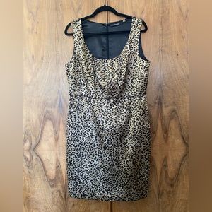 Tahari sleeveless sheath dress